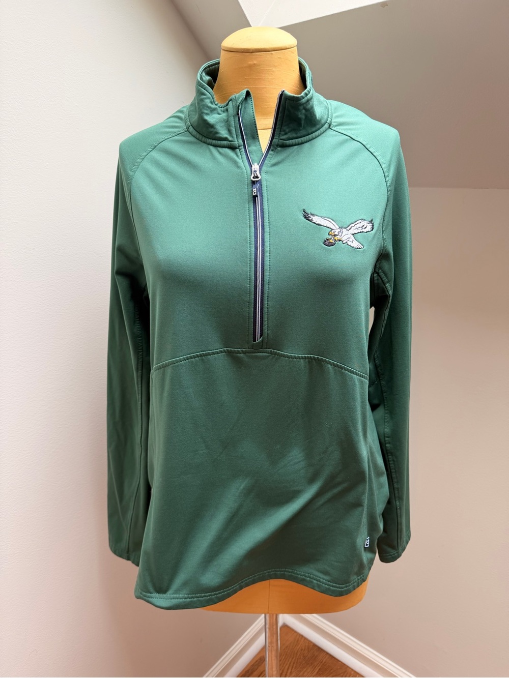 Cutter & Buck Philadelphia Eagles Women’s Half Zip Pullover